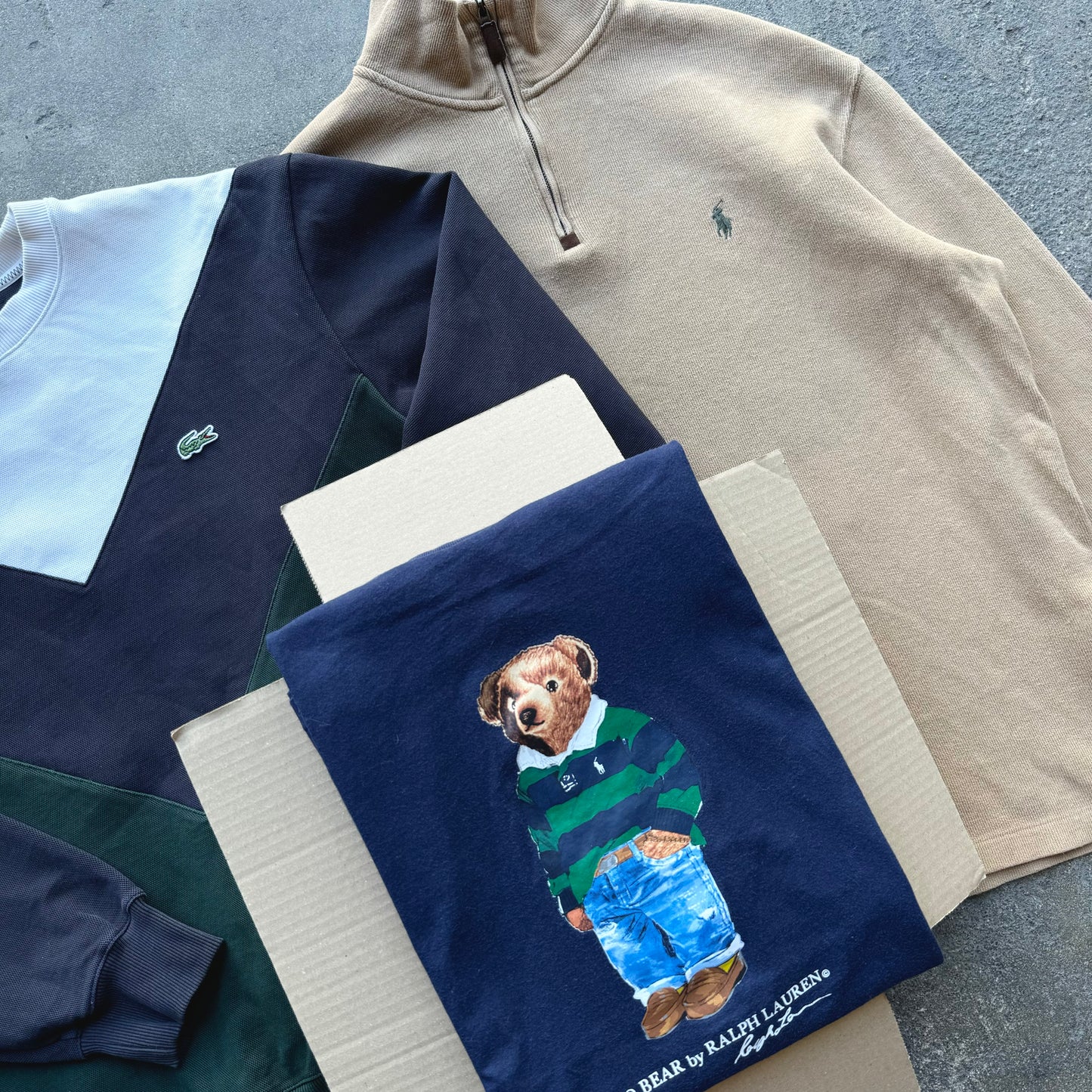 3 PIECES MYSTERY BOX - RALPH LAUREN ET LACOSTE